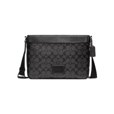 Мужская сумка-мессенджер Coach District из канвы Signature